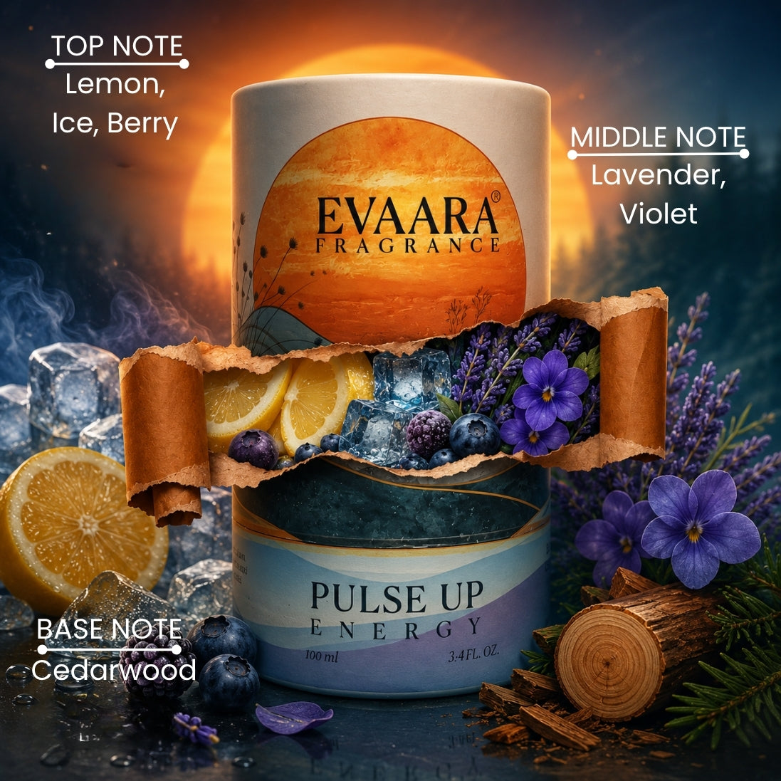 Pulse Up Energy Perfume | 100ml EDP